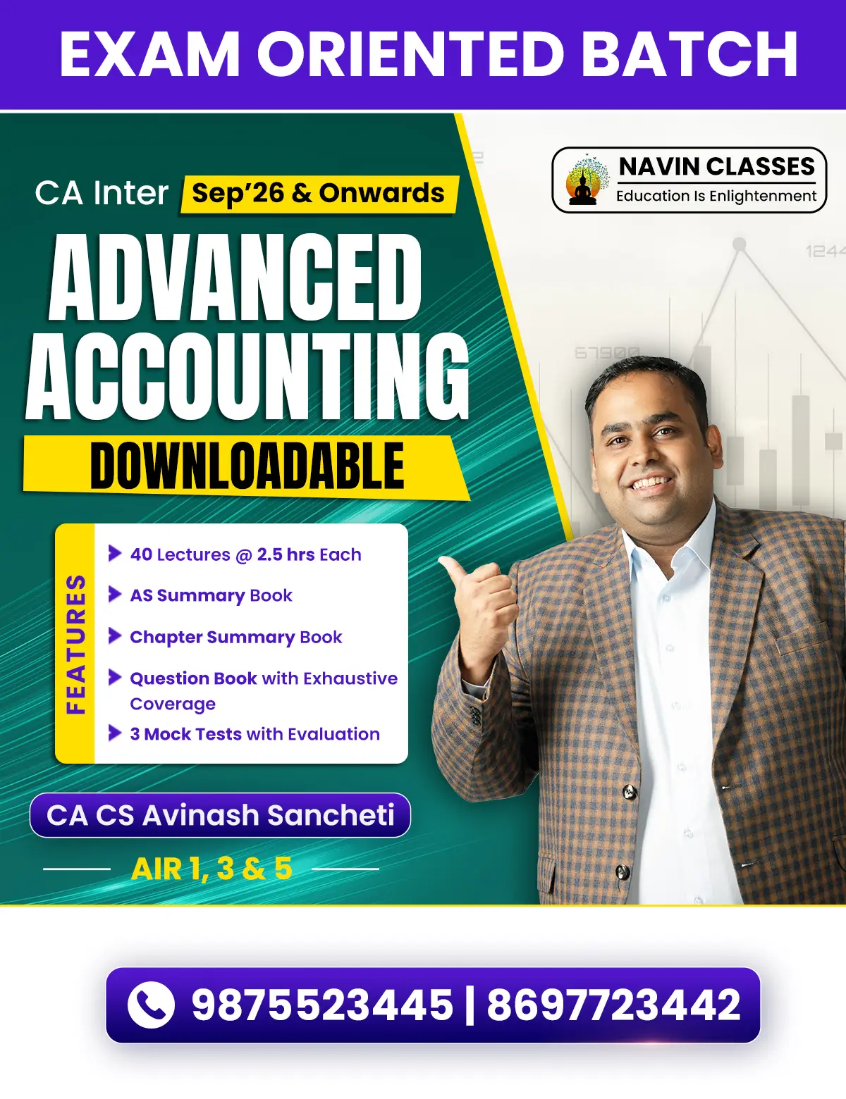 CA Inter Advanced Accounting - Exam Oriented - Image 1