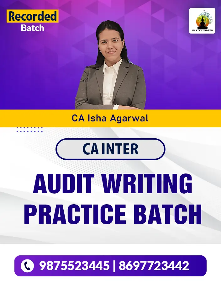 CA Inter Audit Writing Practice Batch - Image 1