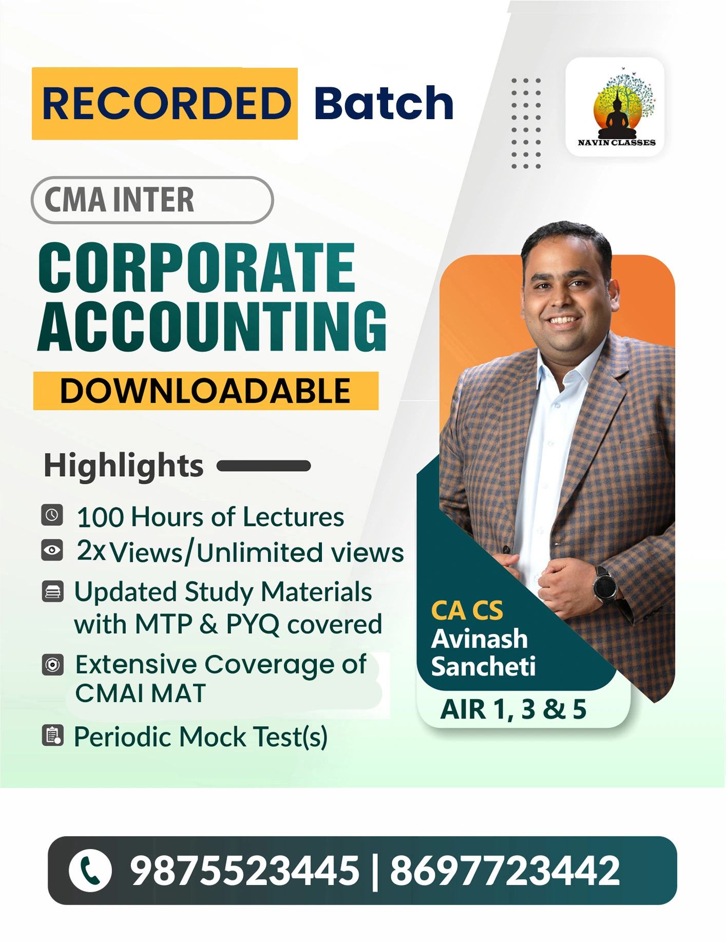 CMA Inter Corporate Accounting - Image 1