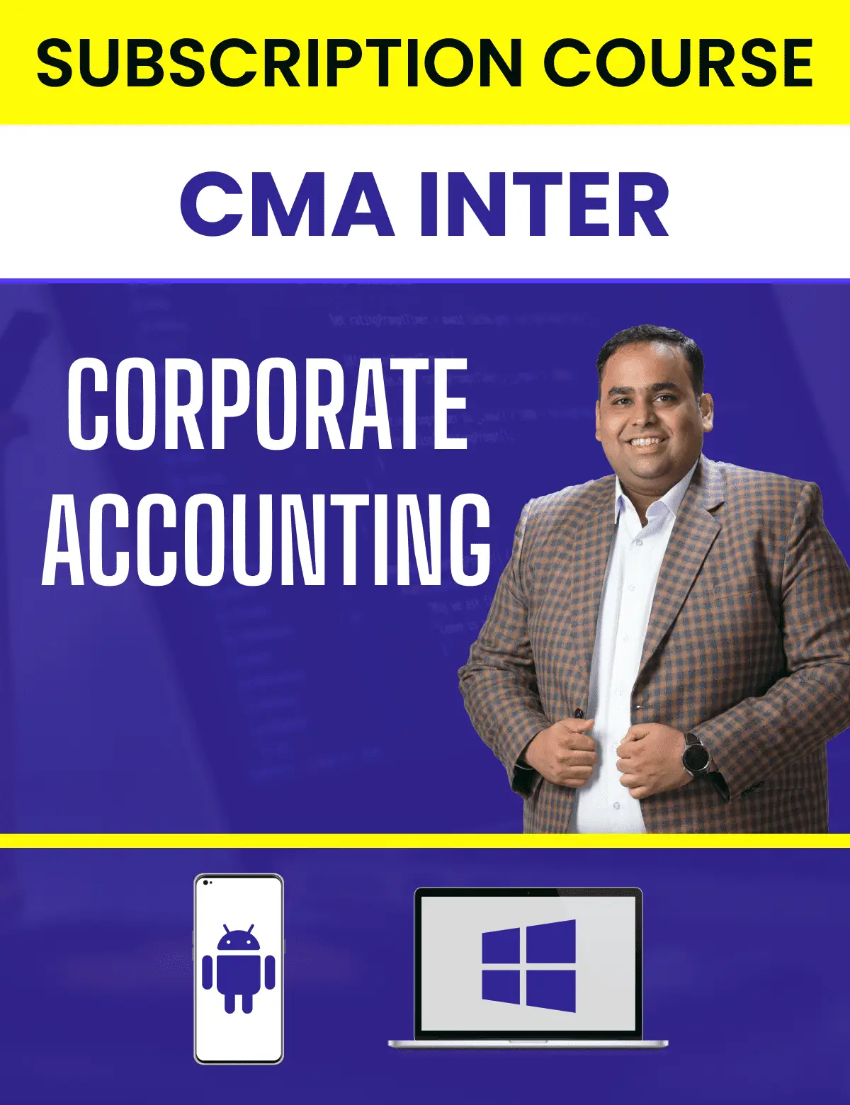 CMA Inter Corporate Accounting - Subscription Course (New Syllabus) - Image 1
