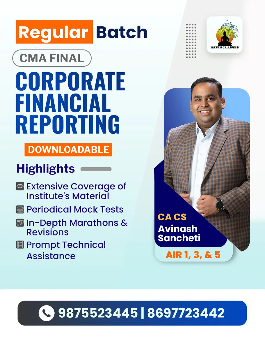 CMA Final Corporate Financial Reporting - Image 1