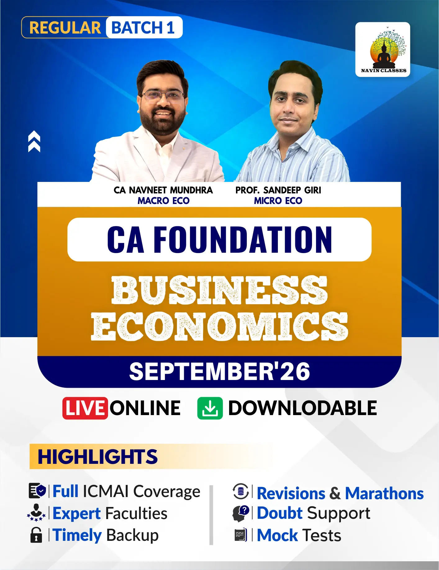 CA Foundation Business Economics - Regular Course (Batch 01) - Image 1