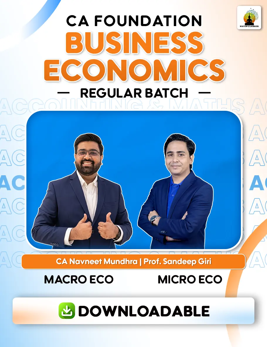 CA Foundation Business Economics - Regular Course - Image 1
