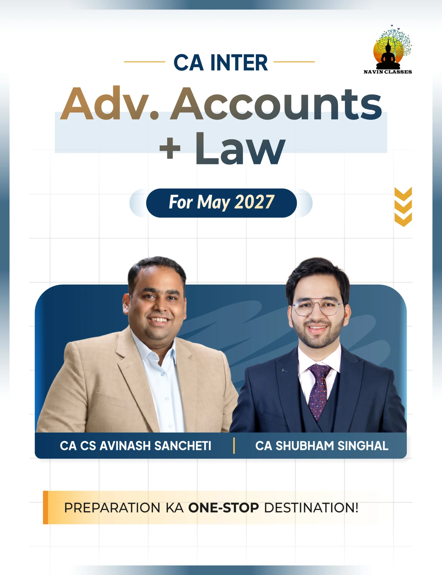 CA Inter Advanced Accounting + Law - May'27 Batch - Image 1