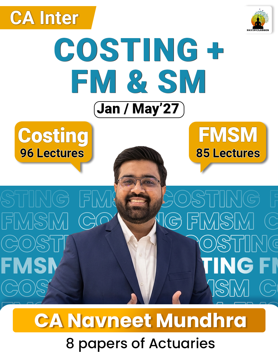 CA Inter new website product NM Costing FMSM CA Inter Costing + FMSM - Jan | May'27 Batch - Image 1