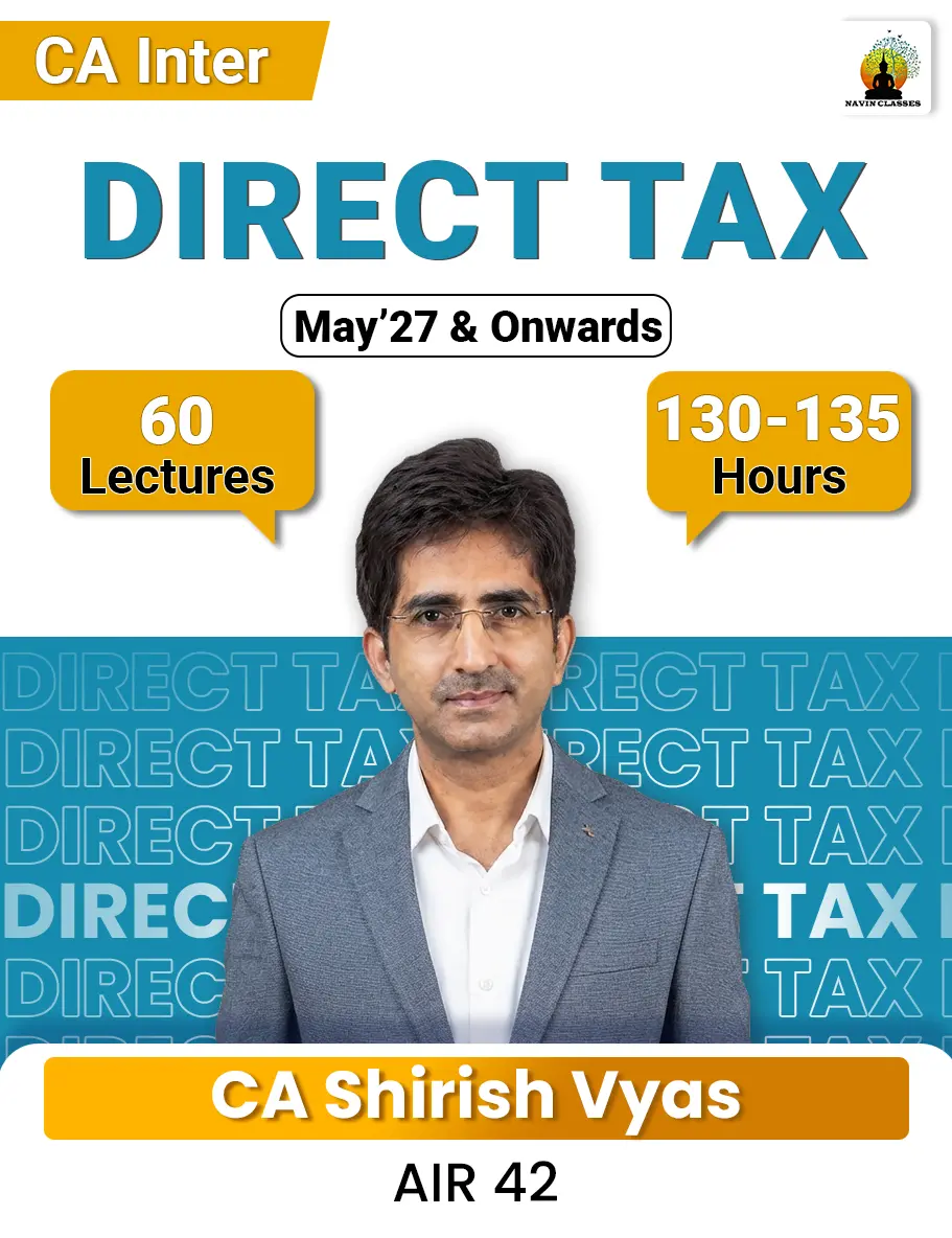 CA Inter Direct Tax (S.V) - Regular Batch - Image 1