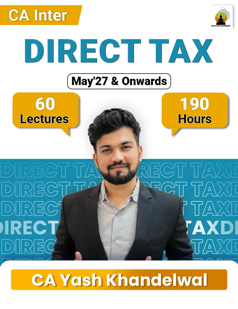 CA Inter Direct Tax (Y.K) - Regular Batch - Image 1