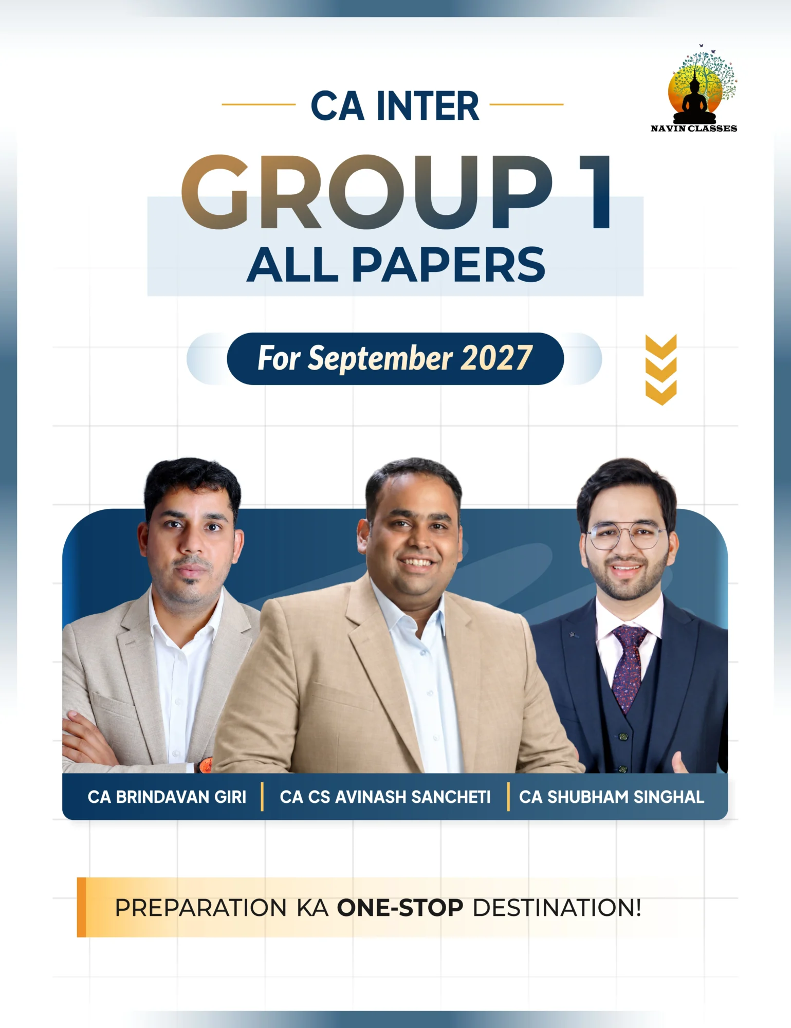 CA Inter Group 1 Papers (S.S., B.G.) for Sep'27 - Image 1