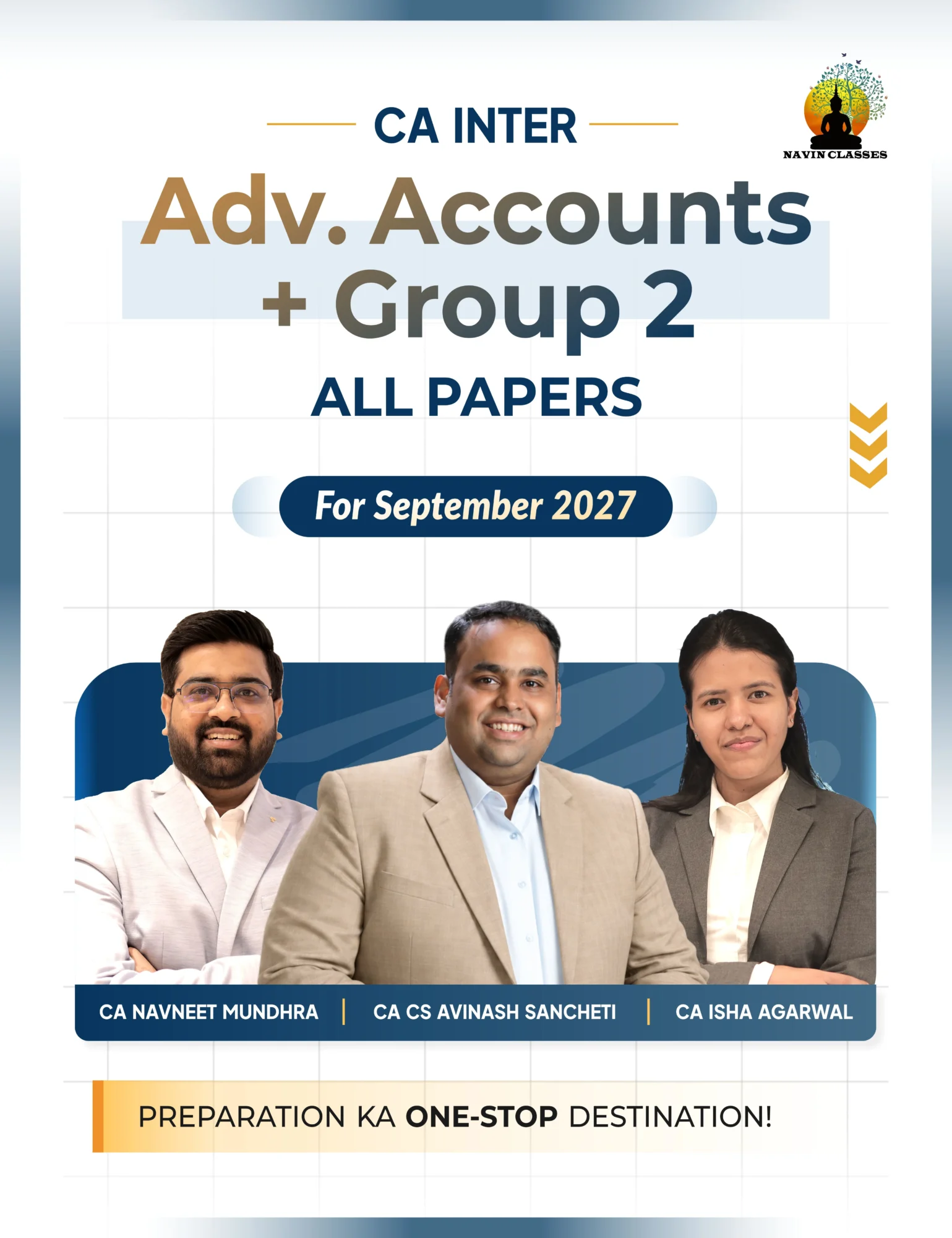 CA Inter Advanced Accounting + Group 2 All Papers - Sep'27 Batch - Image 1