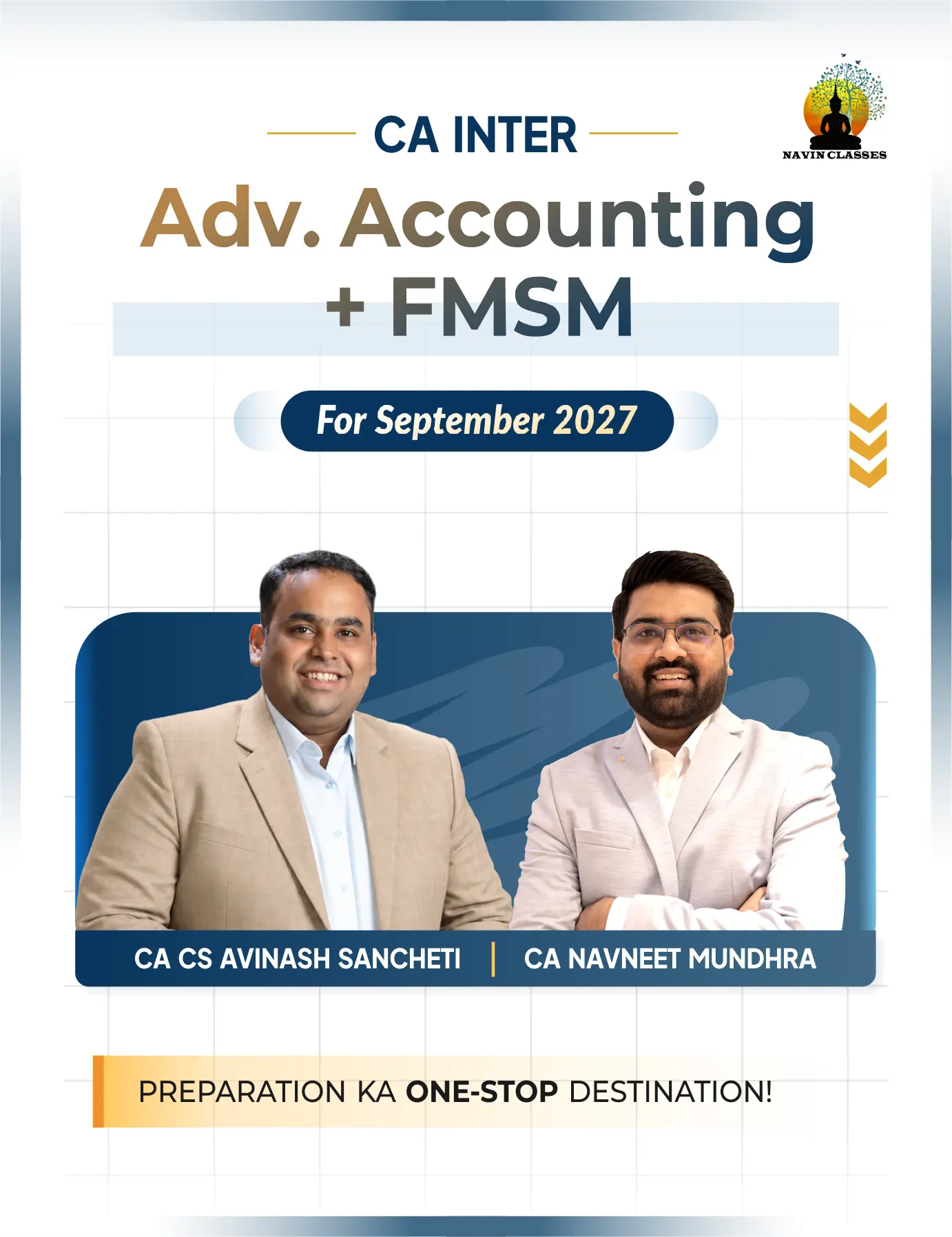 CA Inter Advanced Accounting + FMSM - Sep'27 Batch - Image 1