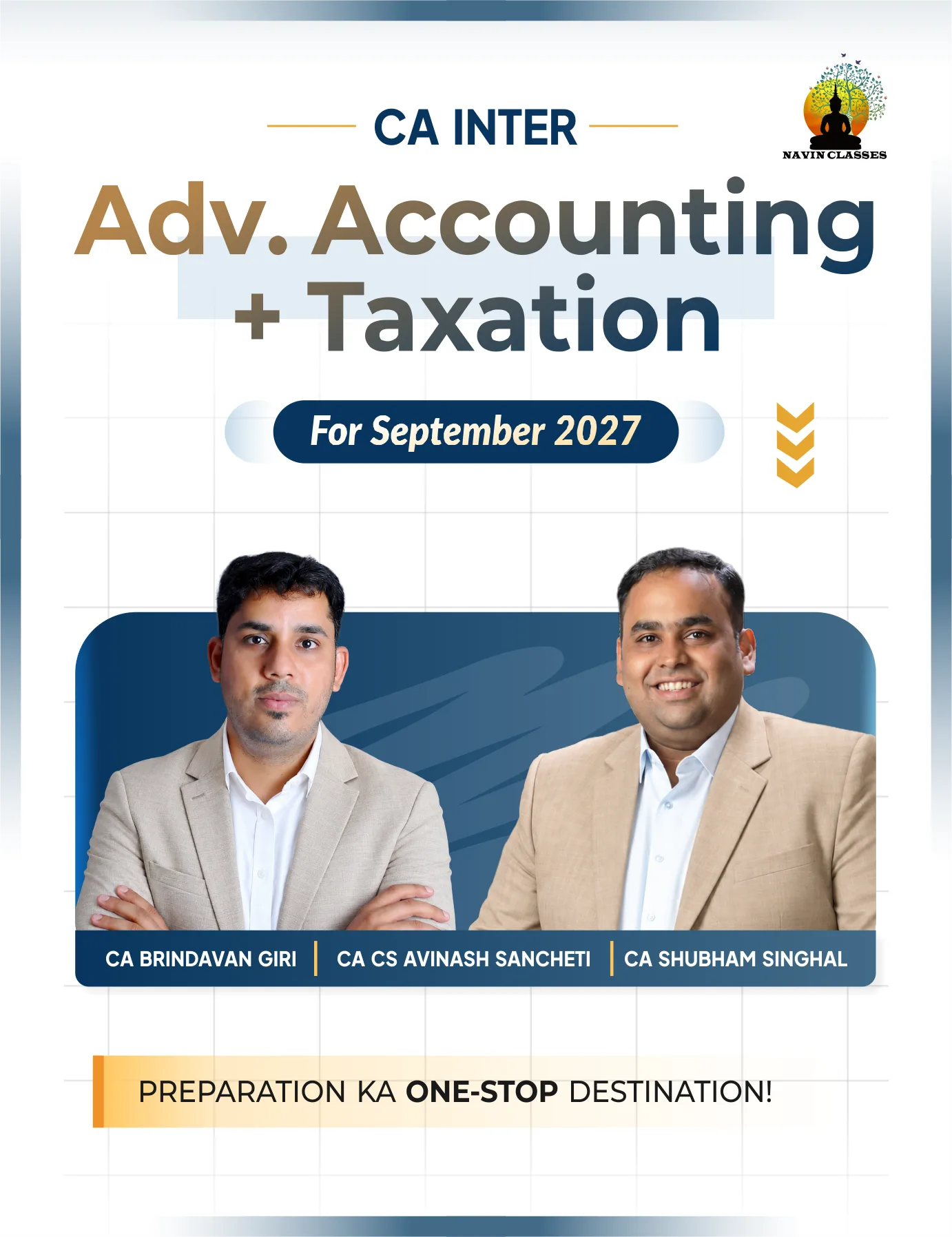 CA Inter Advanced Accounting + Taxation (B.G.) - Sep'27 Batch - Image 1